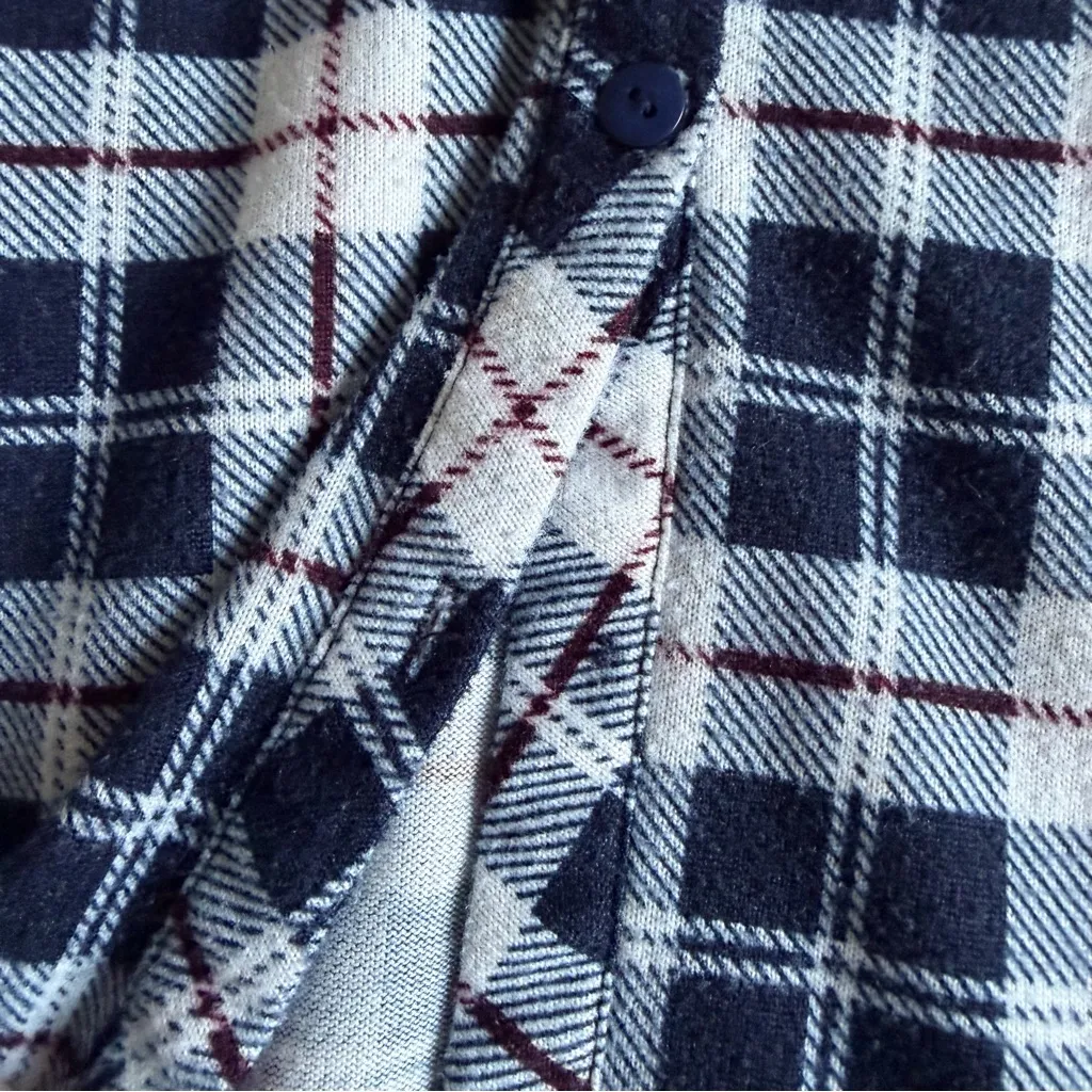 Women's Plaid Button - Image 2