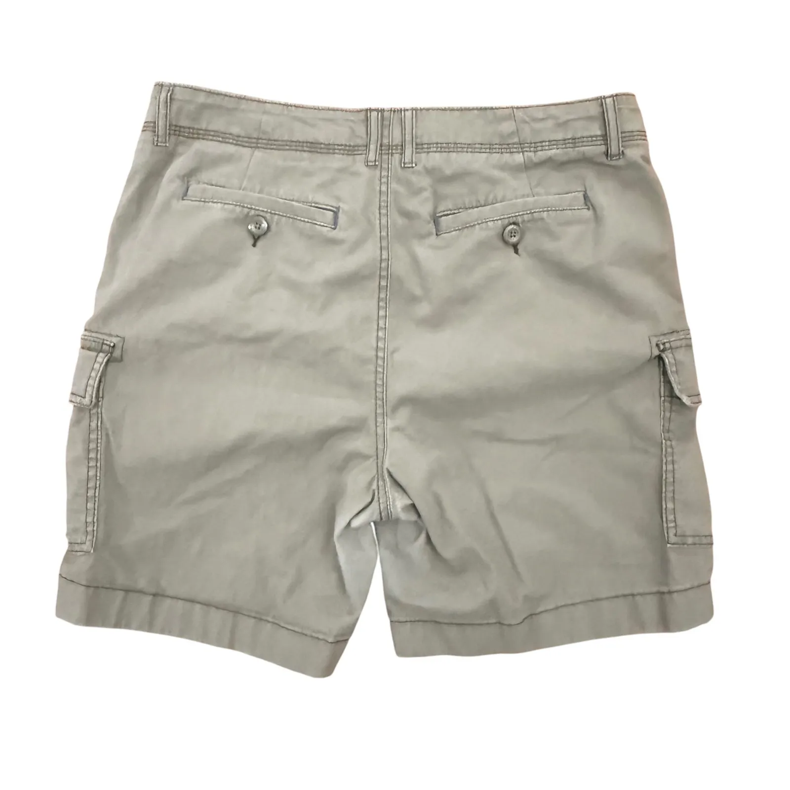 LL Bean Freeport Favorite Fit Olive Green Cargo Shorts Utility Outdoor Casual 8 - Image 2