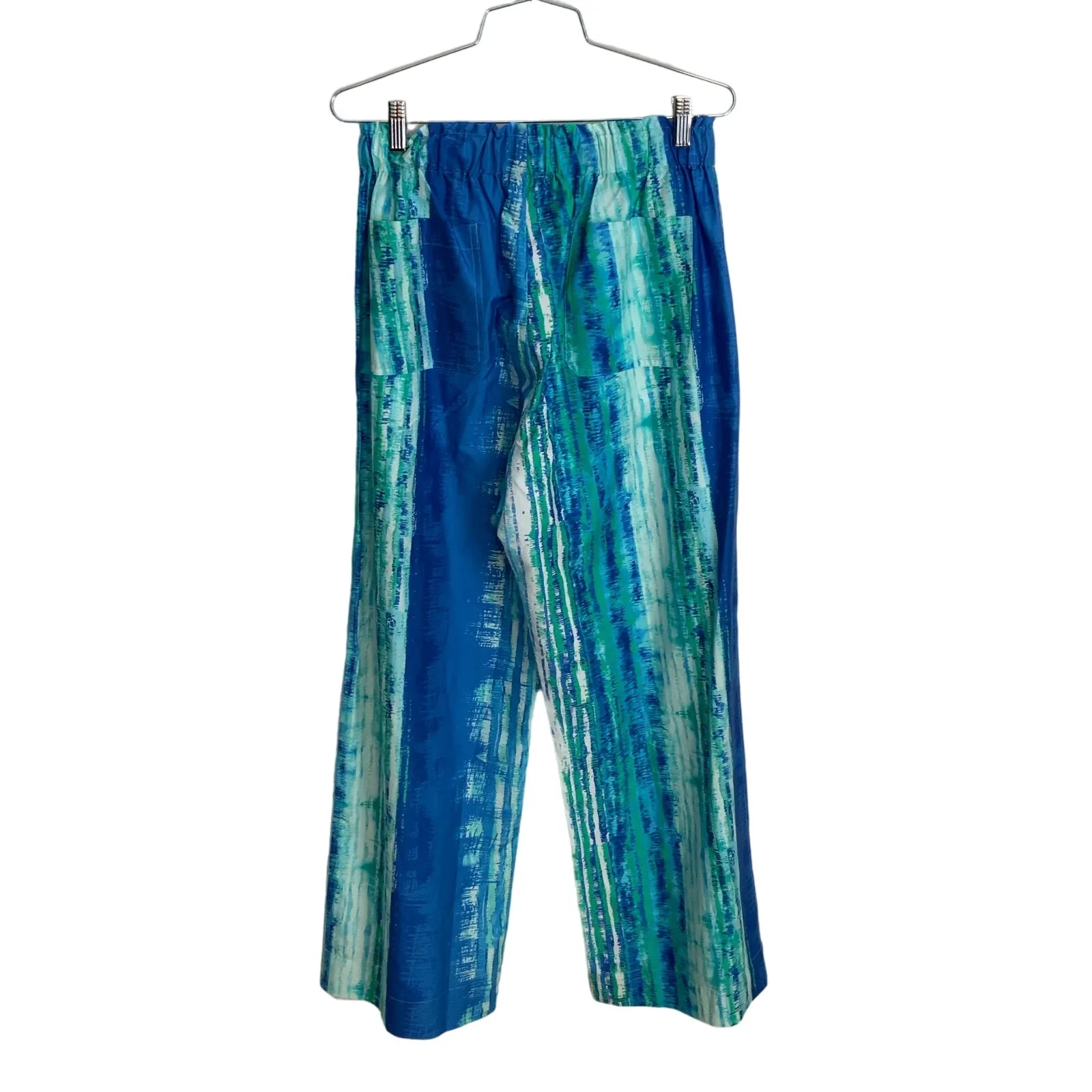 NEW TYLER BOE palmer‎ tie dye pant in multi Blue Size M - Image 5