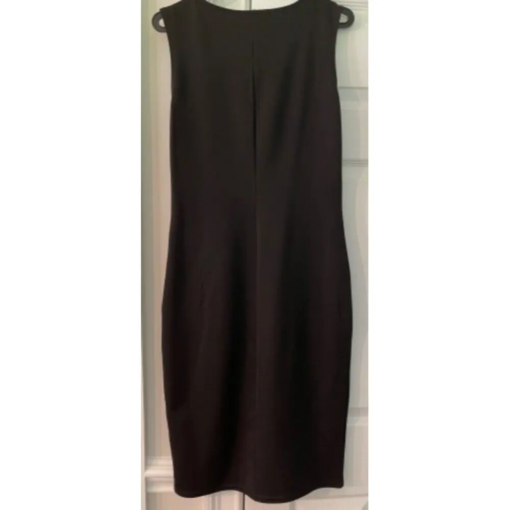 Geometric B/W cocktail dress Size 4 - Image 3