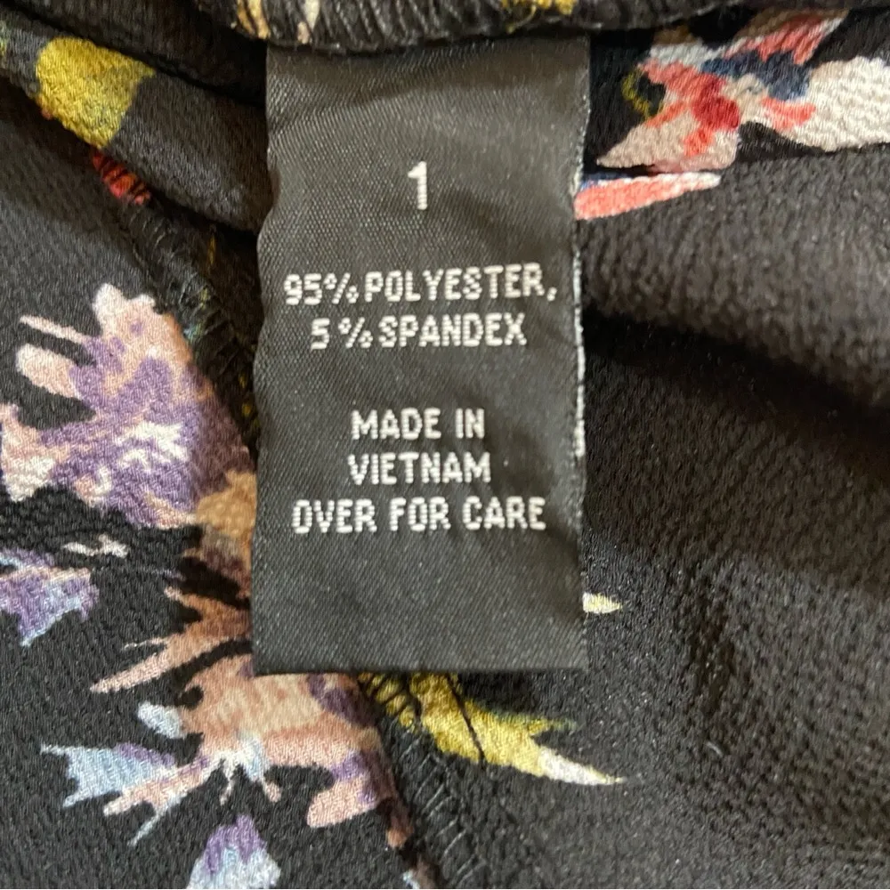 cold shoulder asymmetrical floral Maxi Romper Dress. Size 1. New - Image 13