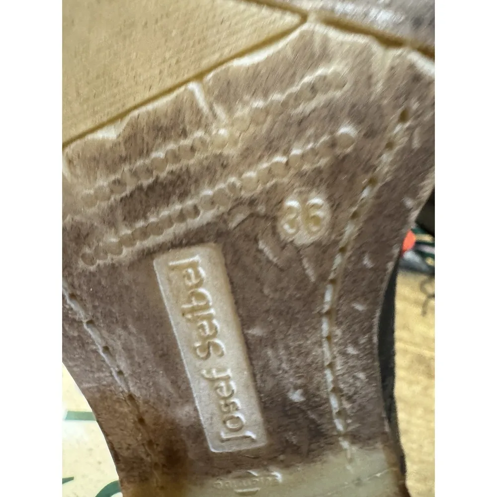 Josef Seibel Womens Sienna 85 Oxford Black Leather Lace - Image 6