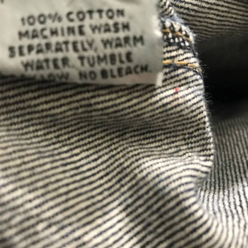 Guess vintage acid wash distressed overalls size 2 - Image 9