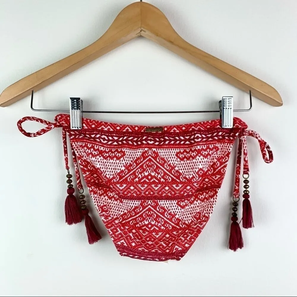 Sofia By Vix Kilim Tie Side Bikini Bottoms L NWT Size L - Image 7