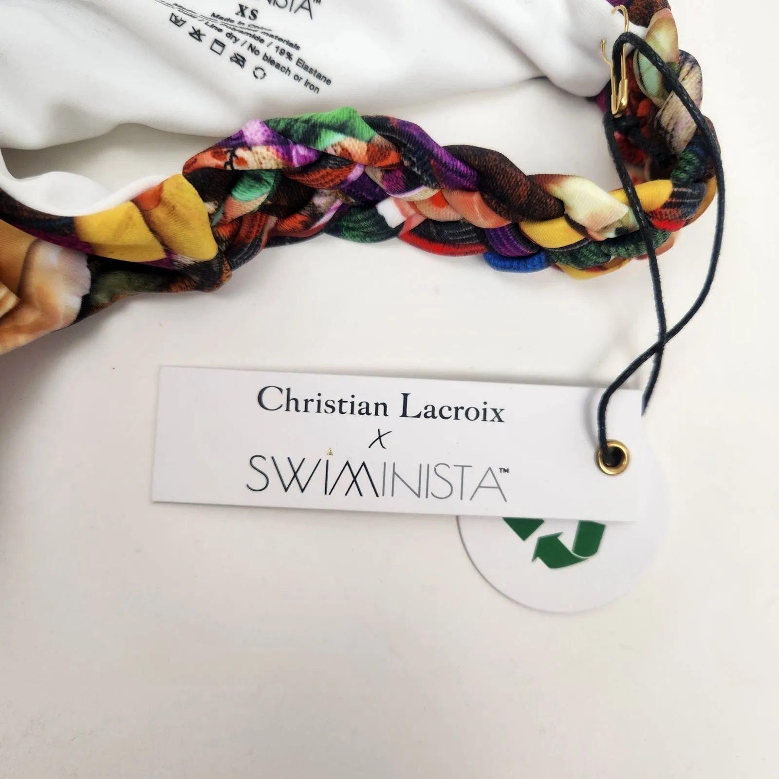 Swiminista x Christian Lacroix Daring Bikini Bottom in Constantine Floral XS NWT - Image 5