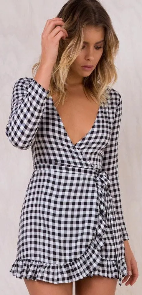 Princess Polly gingham mini dress - Image 2