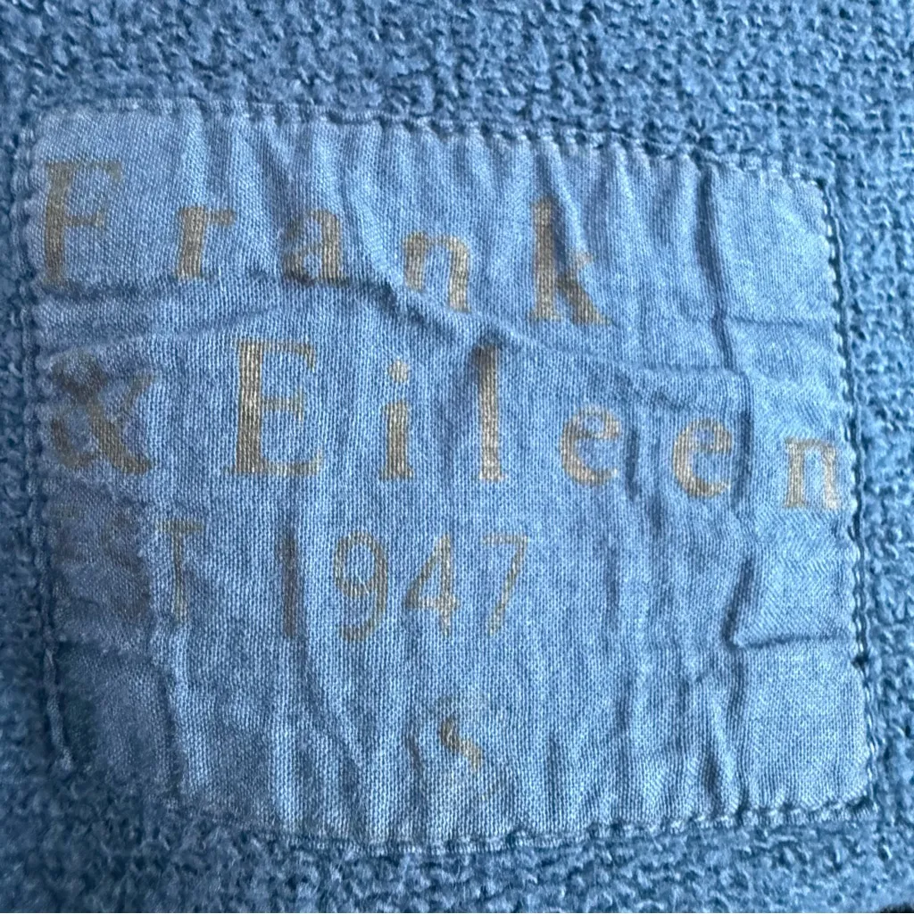 Frank & Eileen Eamon Dark‎ Blue Joggers Size Small Classic Missing Drawstring - Image 9