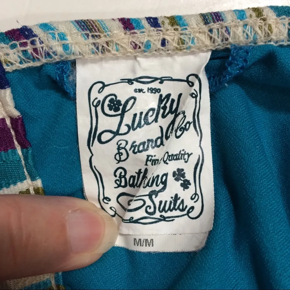 Lucky Brand  Mumbai Magic Halter Bikini Top - Image 4