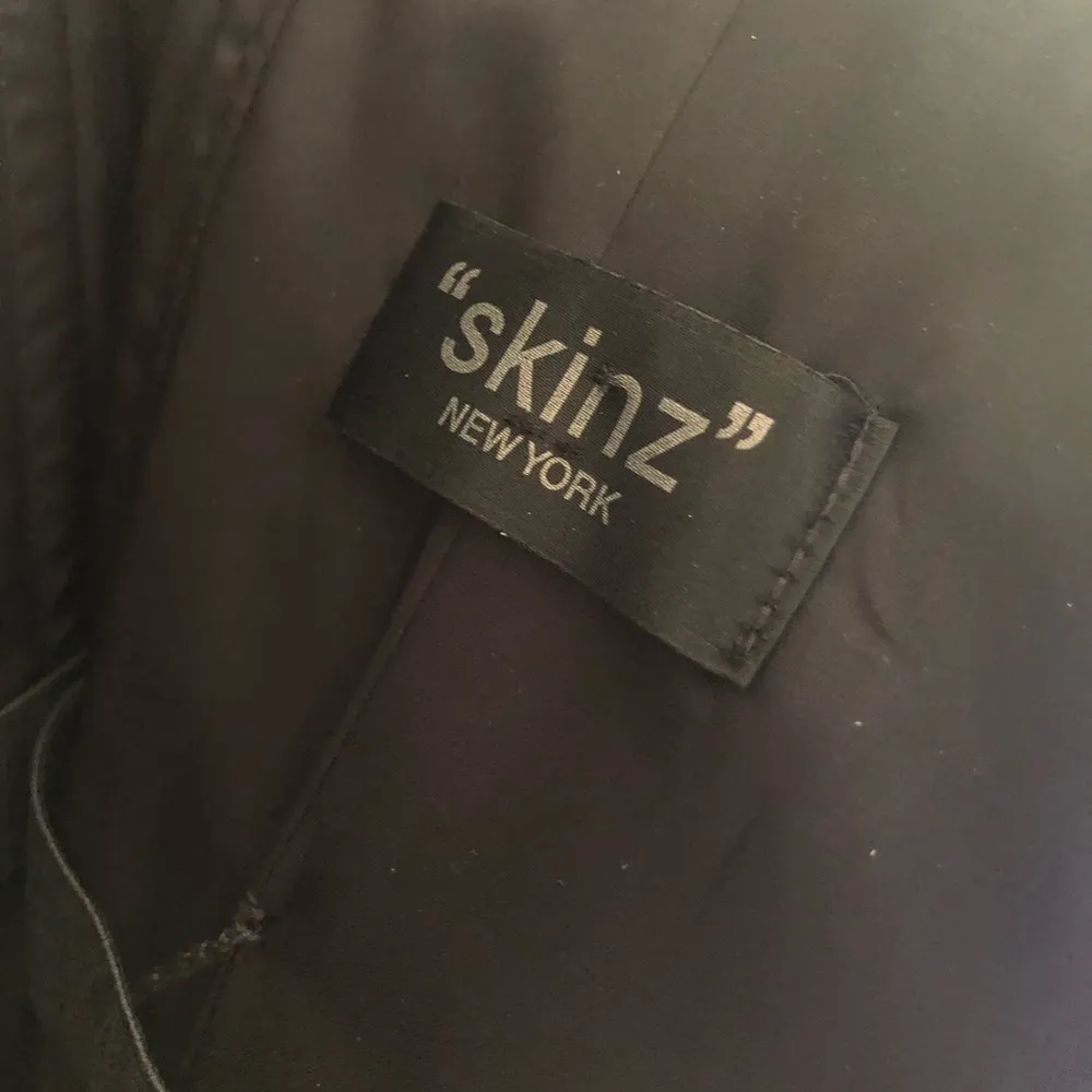 Black Embellished Strapless Mermaid gown Size 6 - Image 4