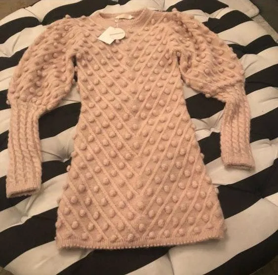Brandless Sweater Bubble Dress- Zimmermann Sim - Image 6