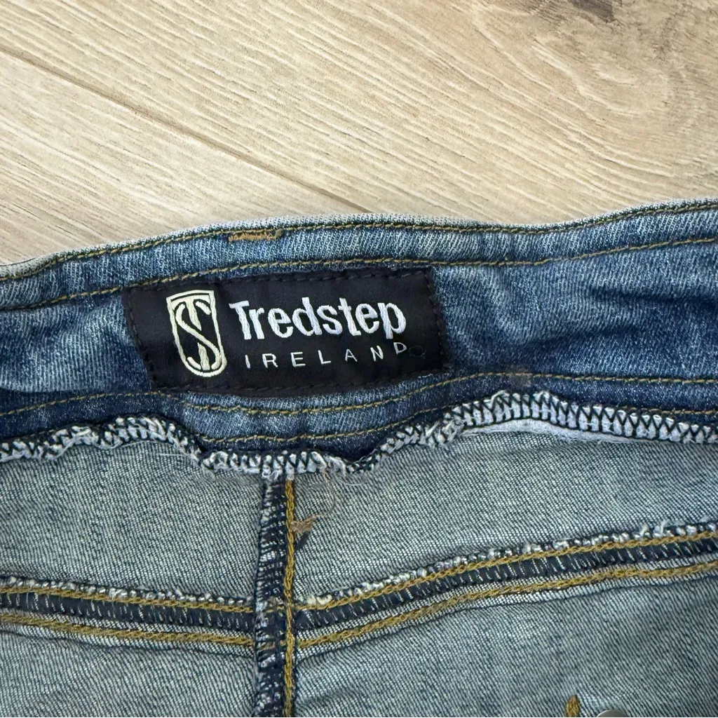 Tredstep Ireland Denim Breeches Blue Size 28 - Image 14