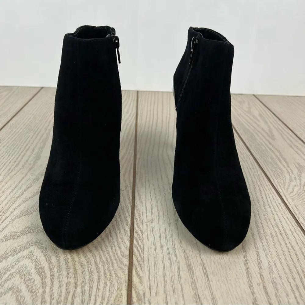 Bella Vita Women's Brennan Dress Booties 10M Black Kid Suede Leather $115 - Image 2