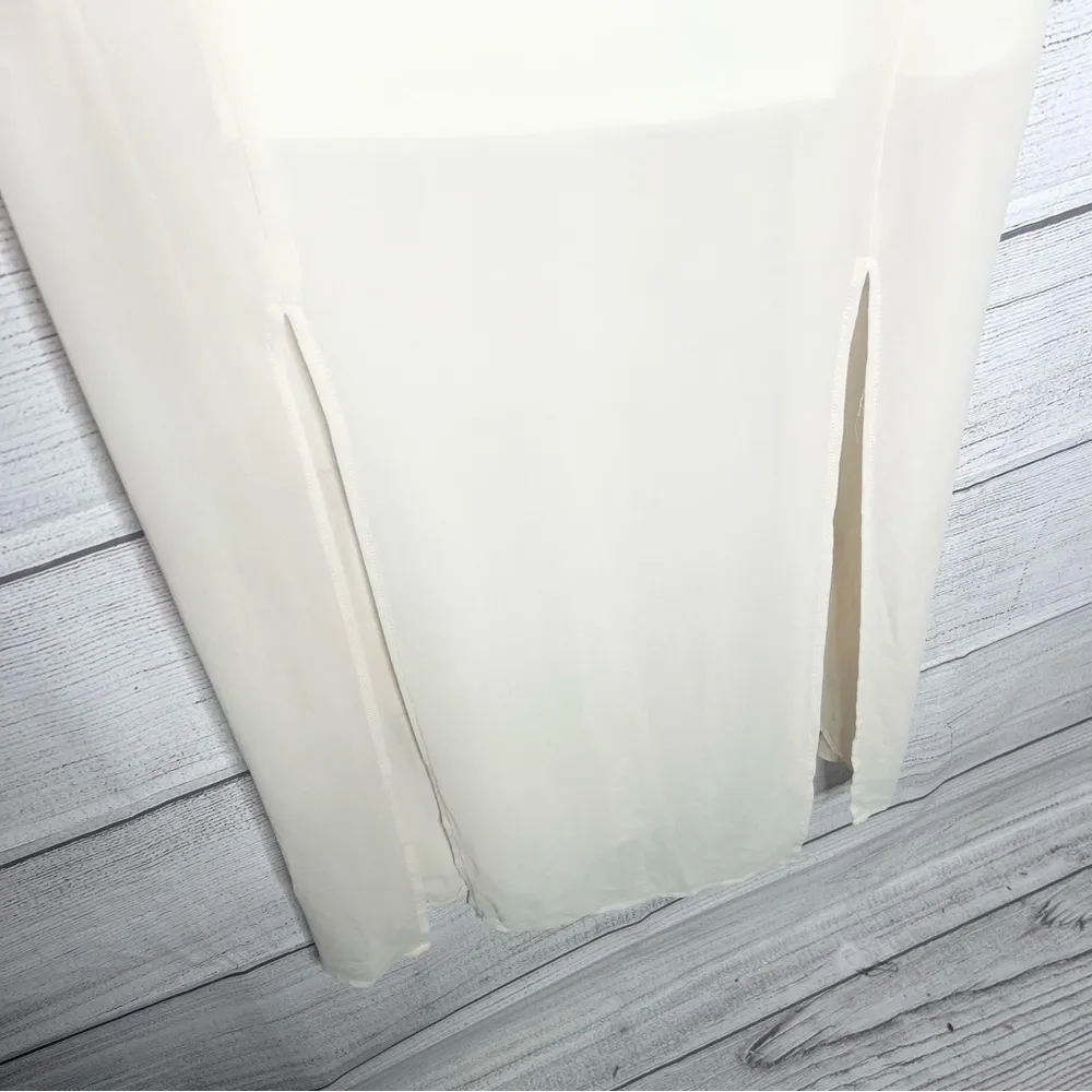 Flying Tomato Sleeveless Embroidered Waist Lined Goddess Maxi Dress Size Medium - Image 9