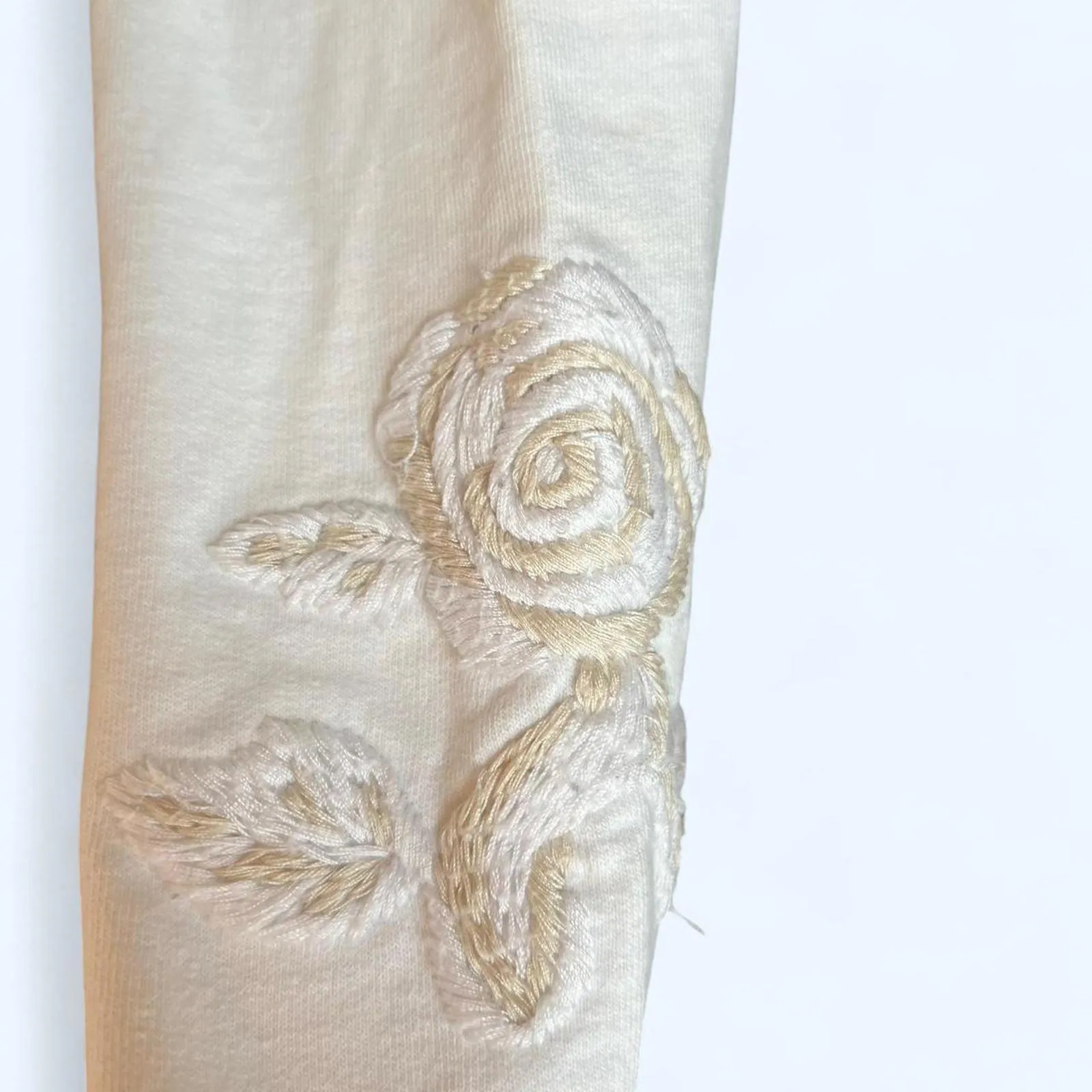 Vintage Y2K Twisted Heart America Everlasting zip up hoodie Size Small White - Image 5