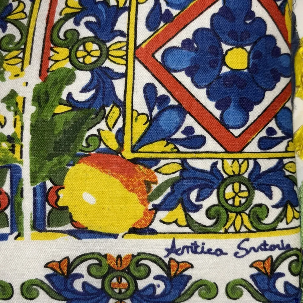 GIACOMO CINQUE FOR ANTICA SARTORIA
BLUE SEQUINS YELLOW GREEN BEADED CLUTCH ITALY Blue - Image 3