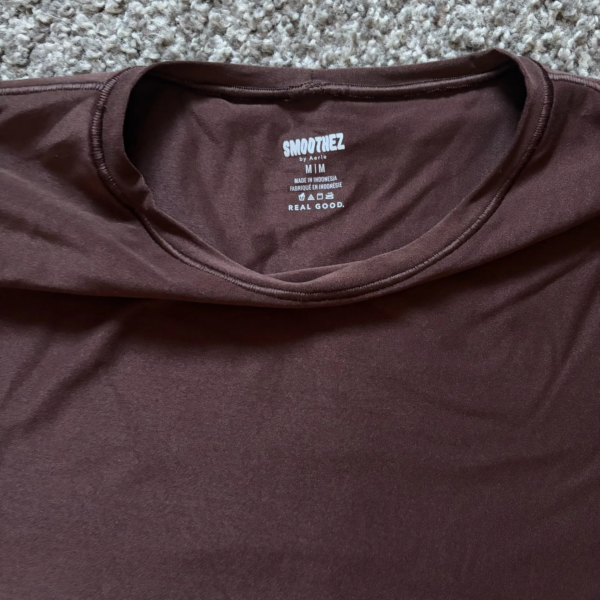 Aerie brown smoothez tshirt  - Image 2