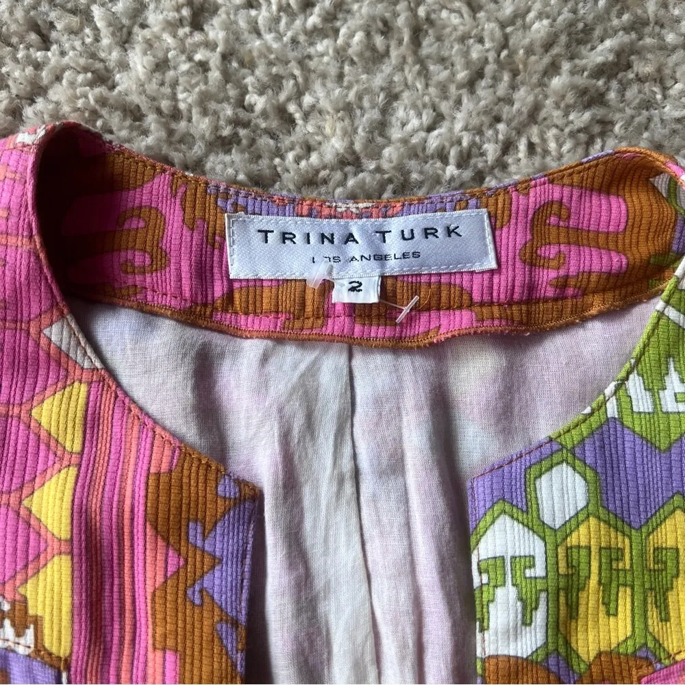 Trina Turk Printed Mini Dress - Image 12