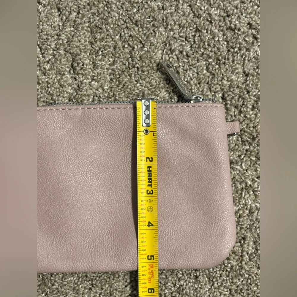 (Betsey Johnson) Pink Floral Pouch - Image 5