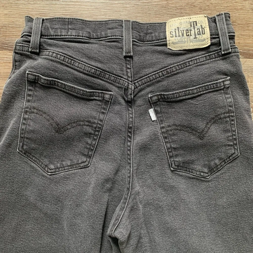 Levi Strauss & Co.  Silver Tab Black Mom Jeans 27 - Image 6
