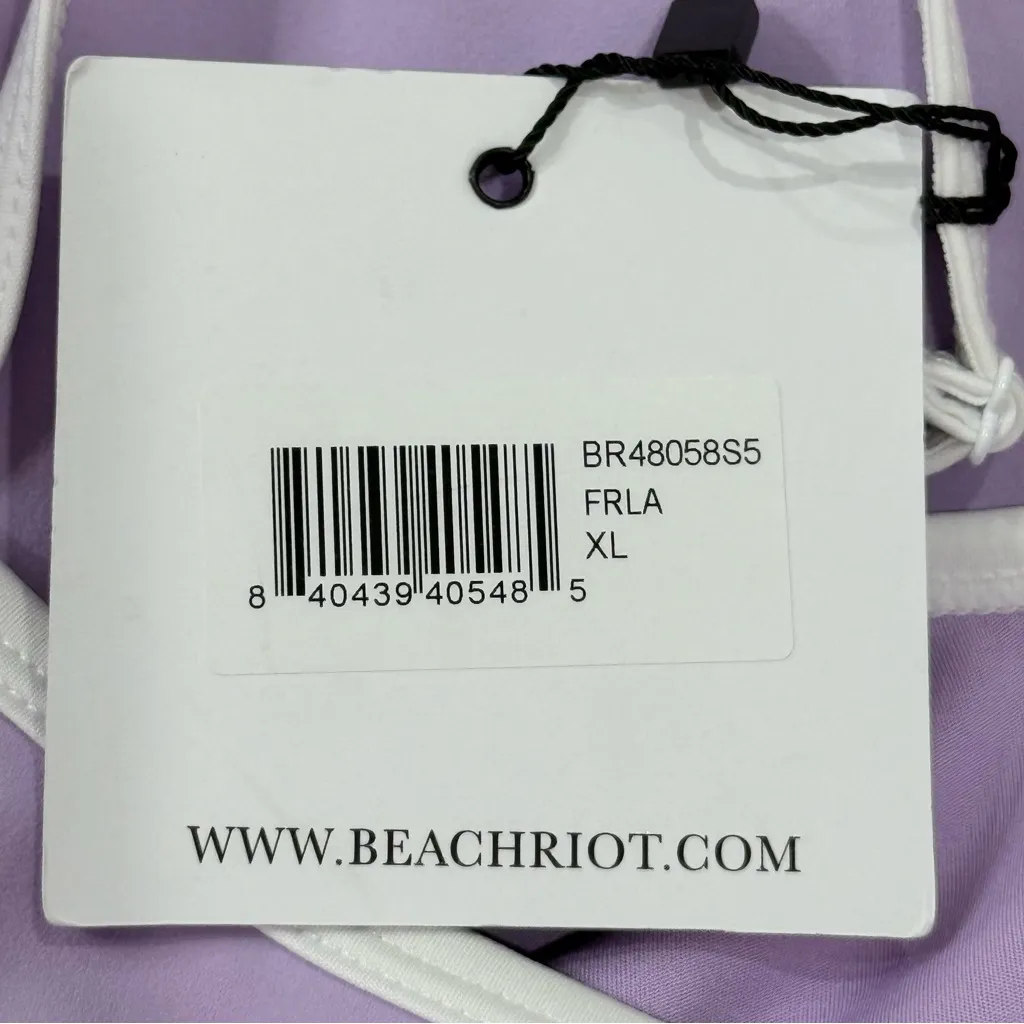 Beach Riot Raelyn Dress Mini French Lavender Size XL A Line Sporty Chic Shorts - Image 13