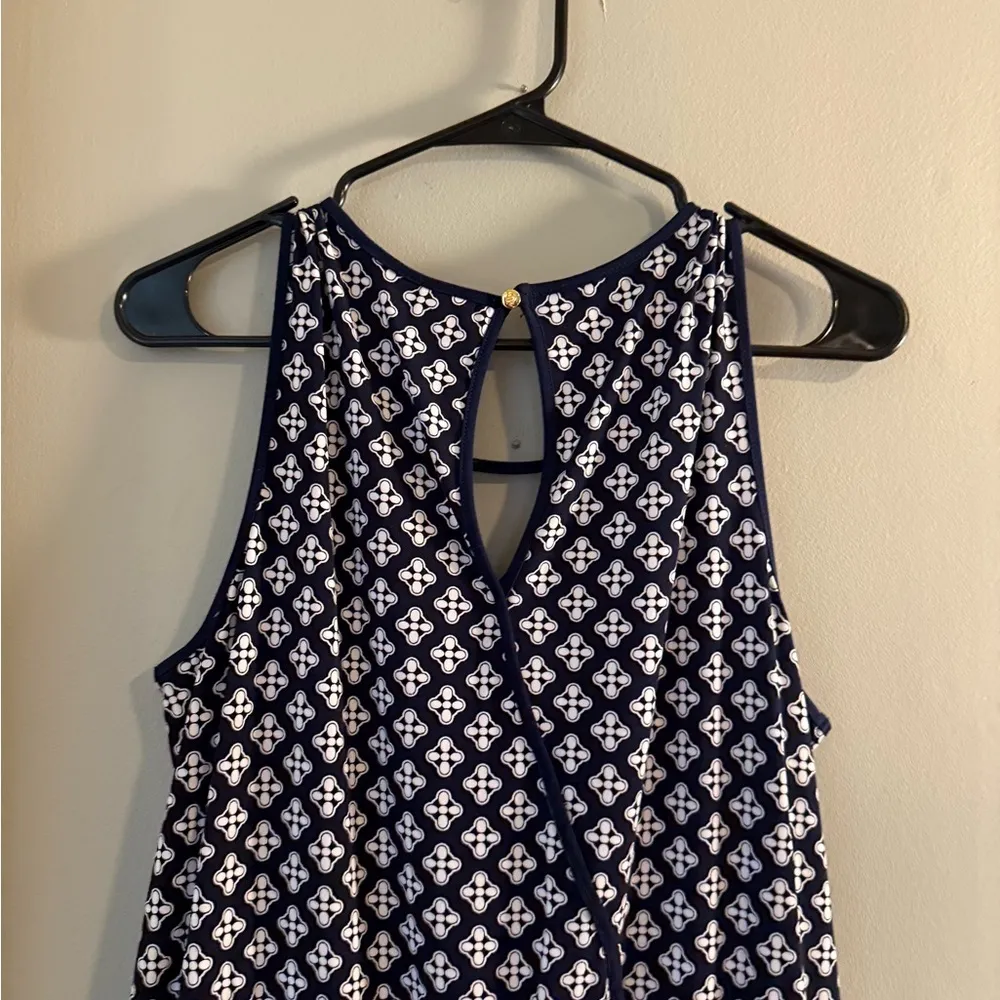 Kaari Blue Navy and White Jumpsuit - Image 4