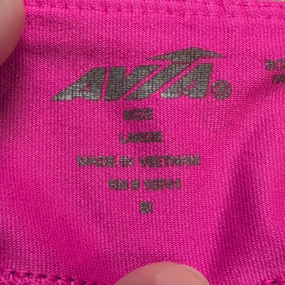 Avia Above Knee Capri Leggings | Avia Black And Pink Capri Leggings - Image 4