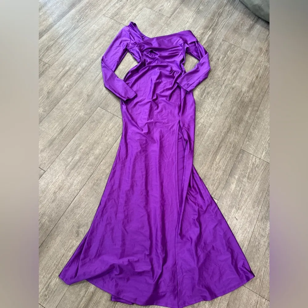 BOUTIQUE purple one shoulder long dress ✨ Size L - Image 9