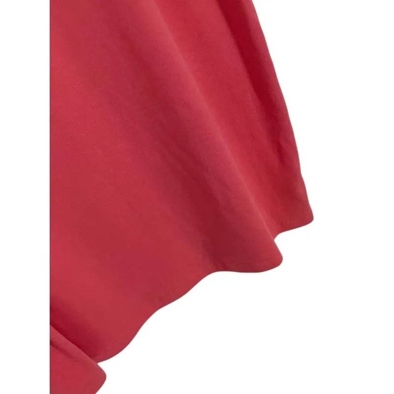 NWT Talbots Ruffle‎ Sleeve Shift Dress Salmon Pink Size 2XP - Image 8