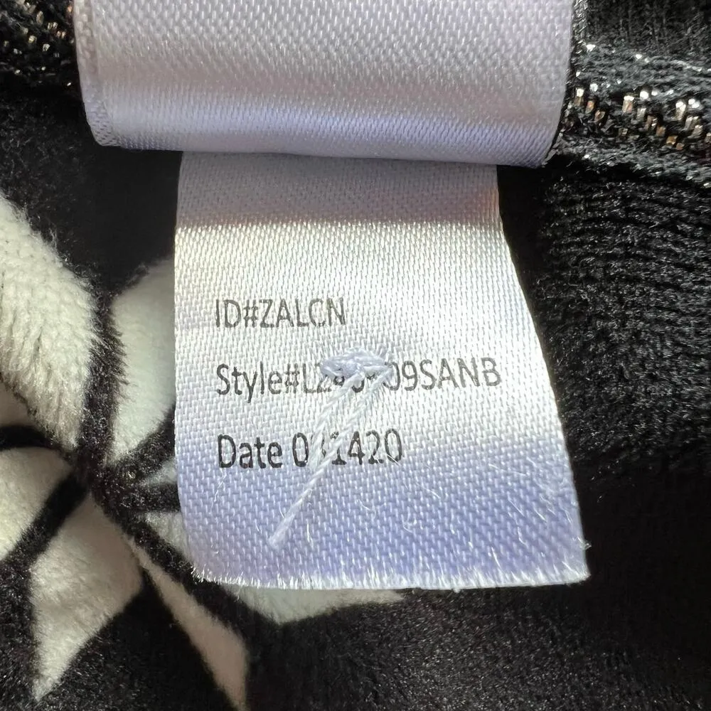 Disney The Nightmare Before Christmas Women's Henley Velour Top 3X Sleepwear - Image 8