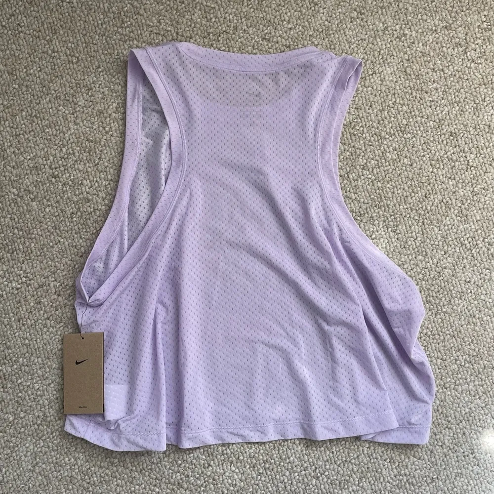 Nike Dri-Fit Purple Mesh Classic Breathable Athletic Tank Top Sz XL NWT - Image 6