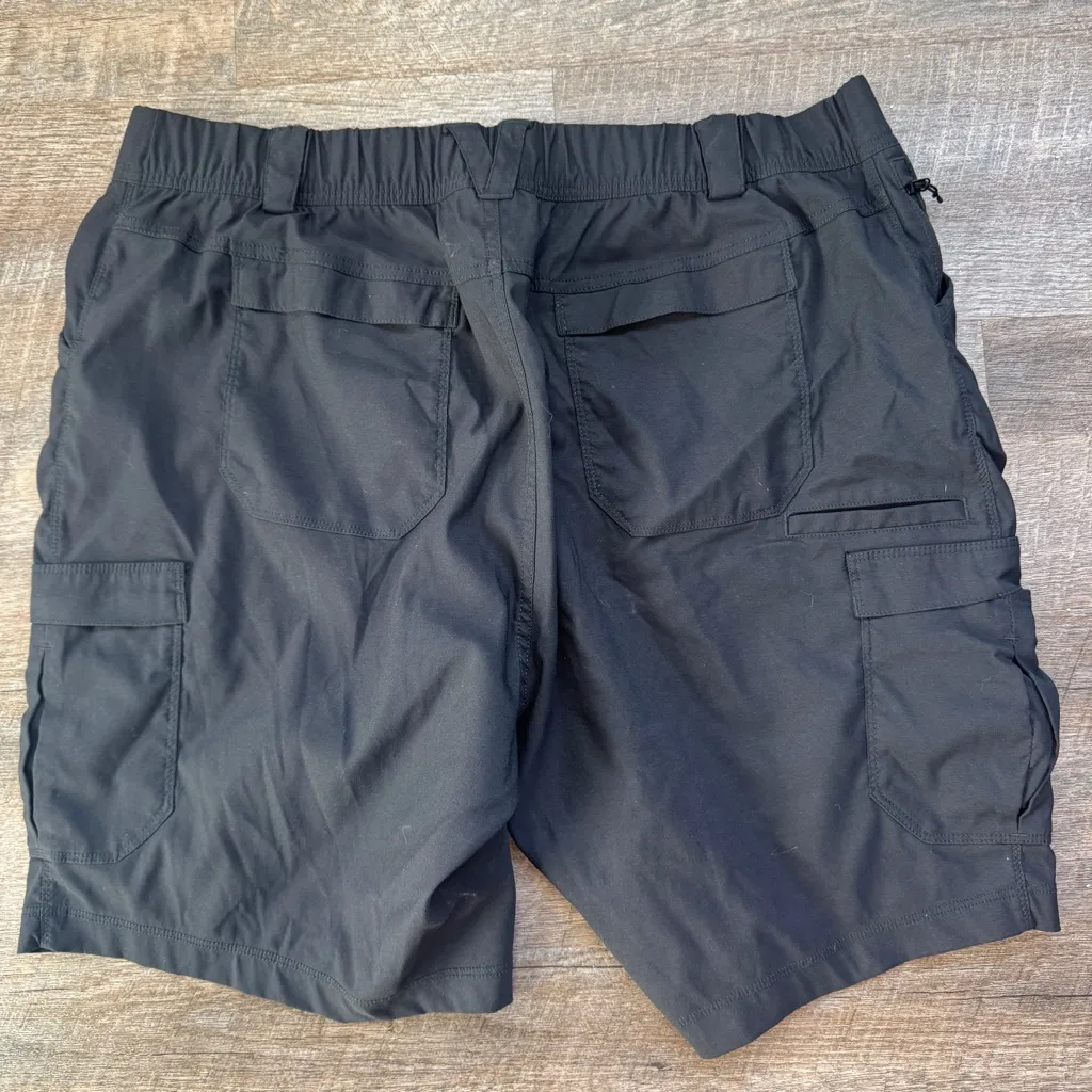 Duluth Trading Co Dry on the Fly Cargo Shorts Black Womens Size 18W Hiking - Image 6