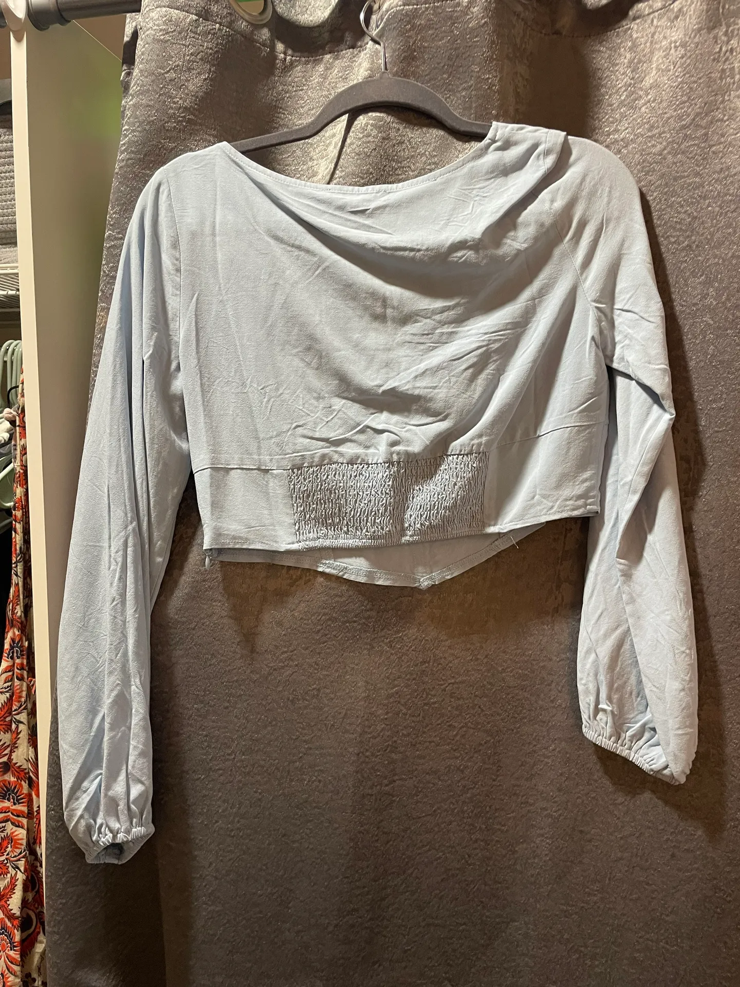 Kendall & Kylie Baby Blue Pacsun Top - Image 4