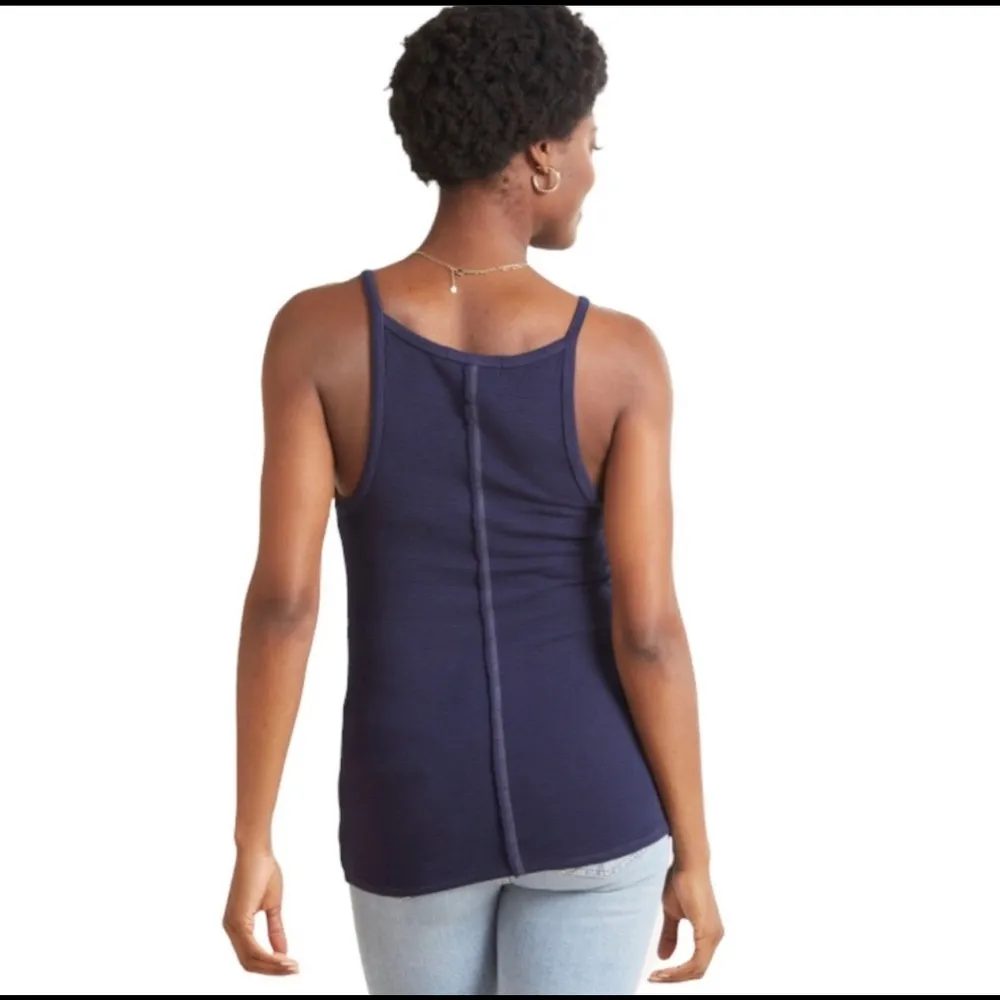 Red Haute Ottoman Blue Tank Top Size Extra Small - Image 3