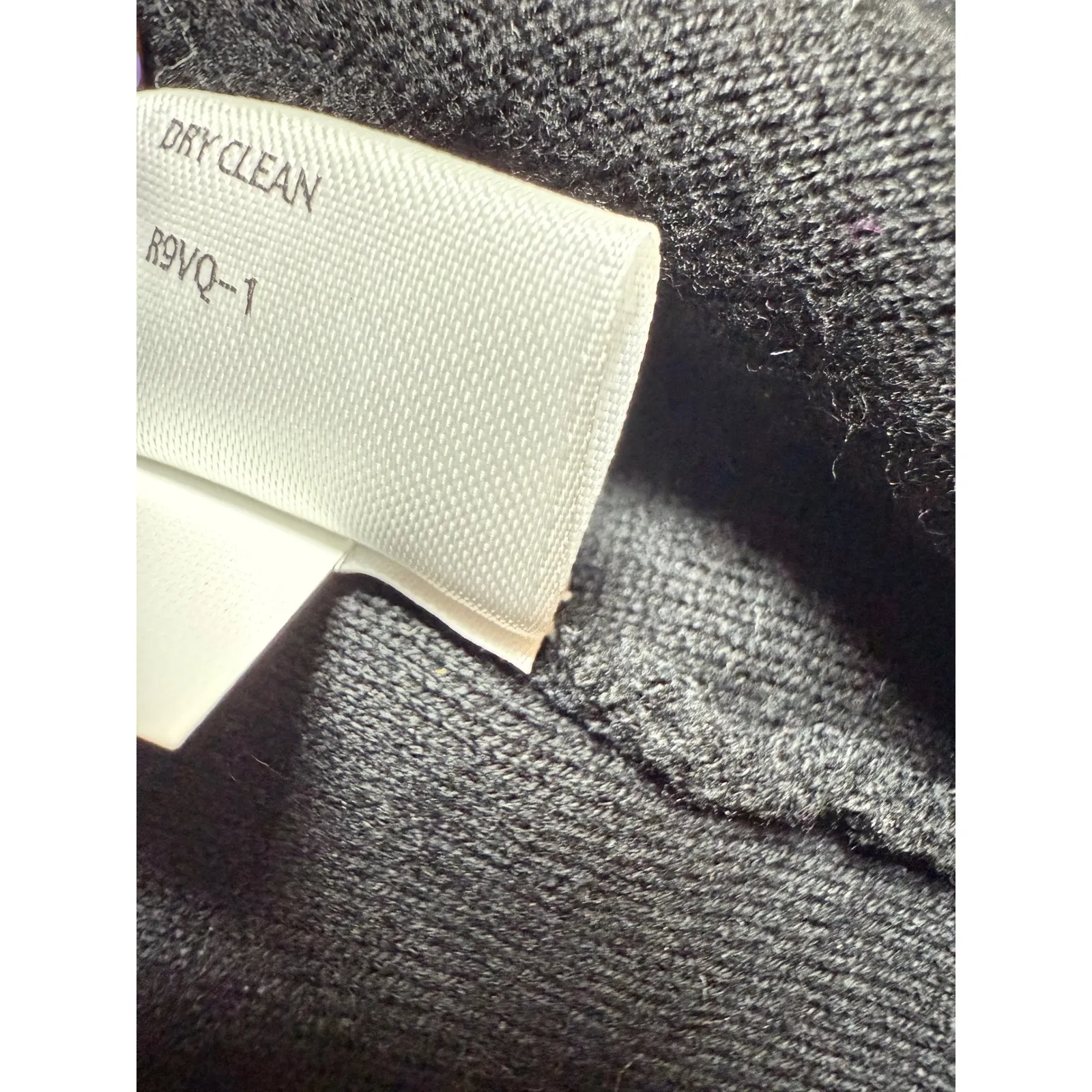 Eileen‎ Fisher Textured Knit Open Front 3/4 Sleeve Sweater Jacket Black Large - Image 5