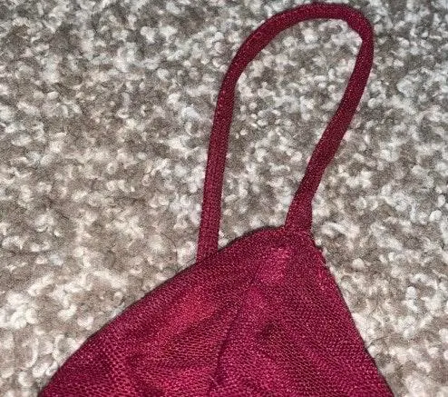 Amante Clothing Bodysuit Red Medium - Image 7