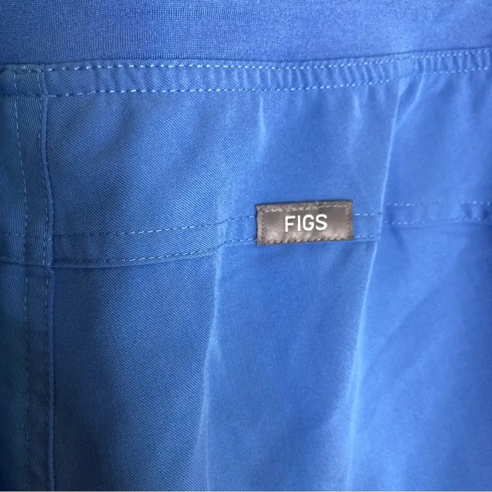 FIGS Women’s Technical Kade Scrub Pants Capri Blue T21004 D10 - Image 3