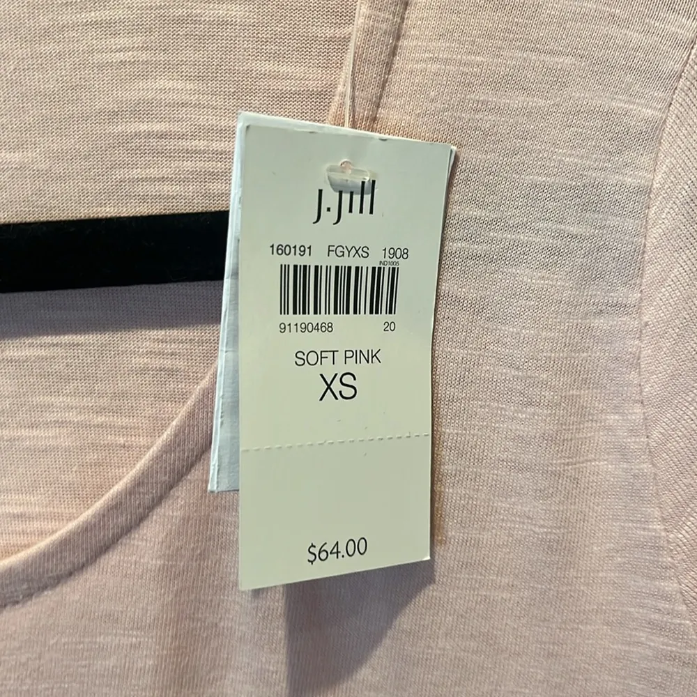 New J. Jill Women’s Pure Jill Shirt Asymmetrical Button Tunic Size XS NWT - Image 6