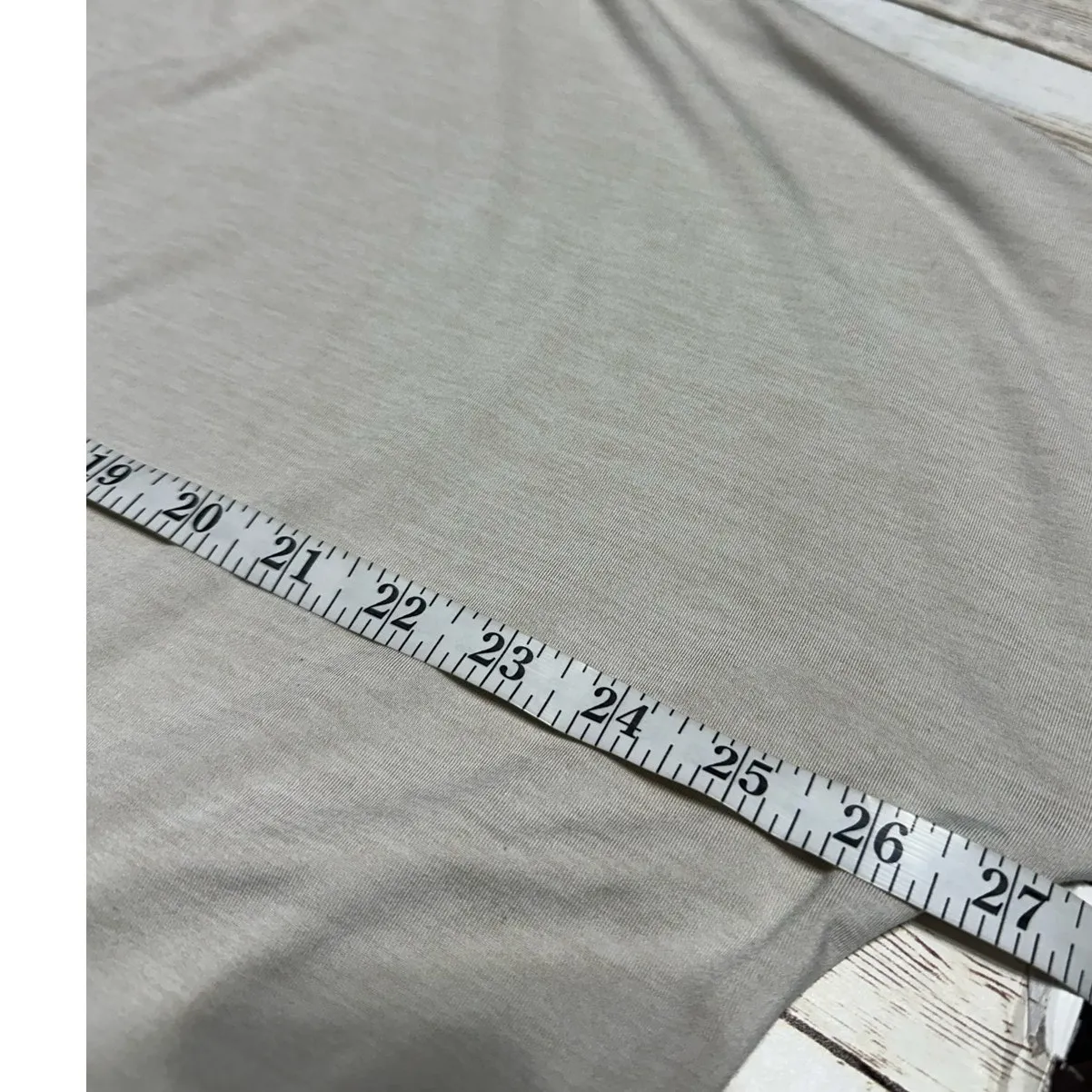 Nike Dri-Fit Hooded Open Front Cardigan Women's Size Large Beige Athleisure - Image 6