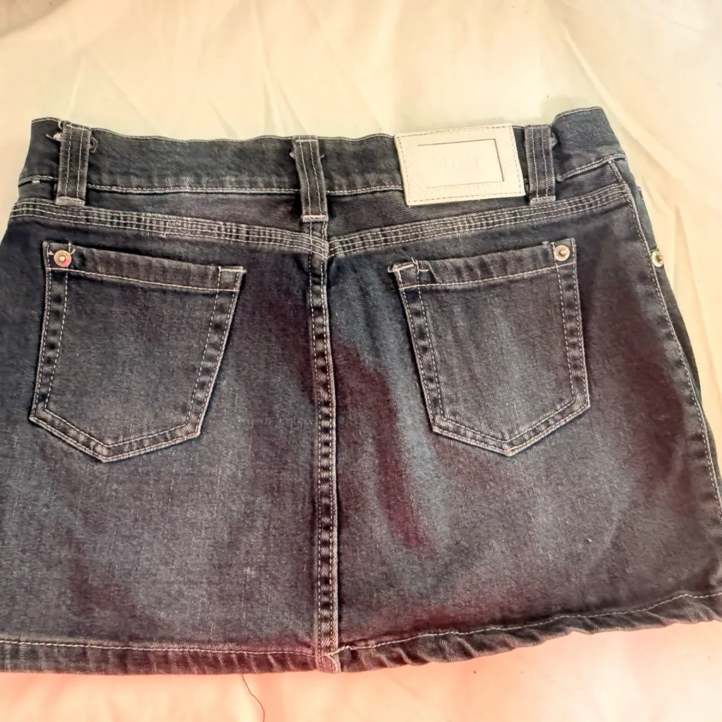 Denim Mini Skirt Size 38 - Image 3