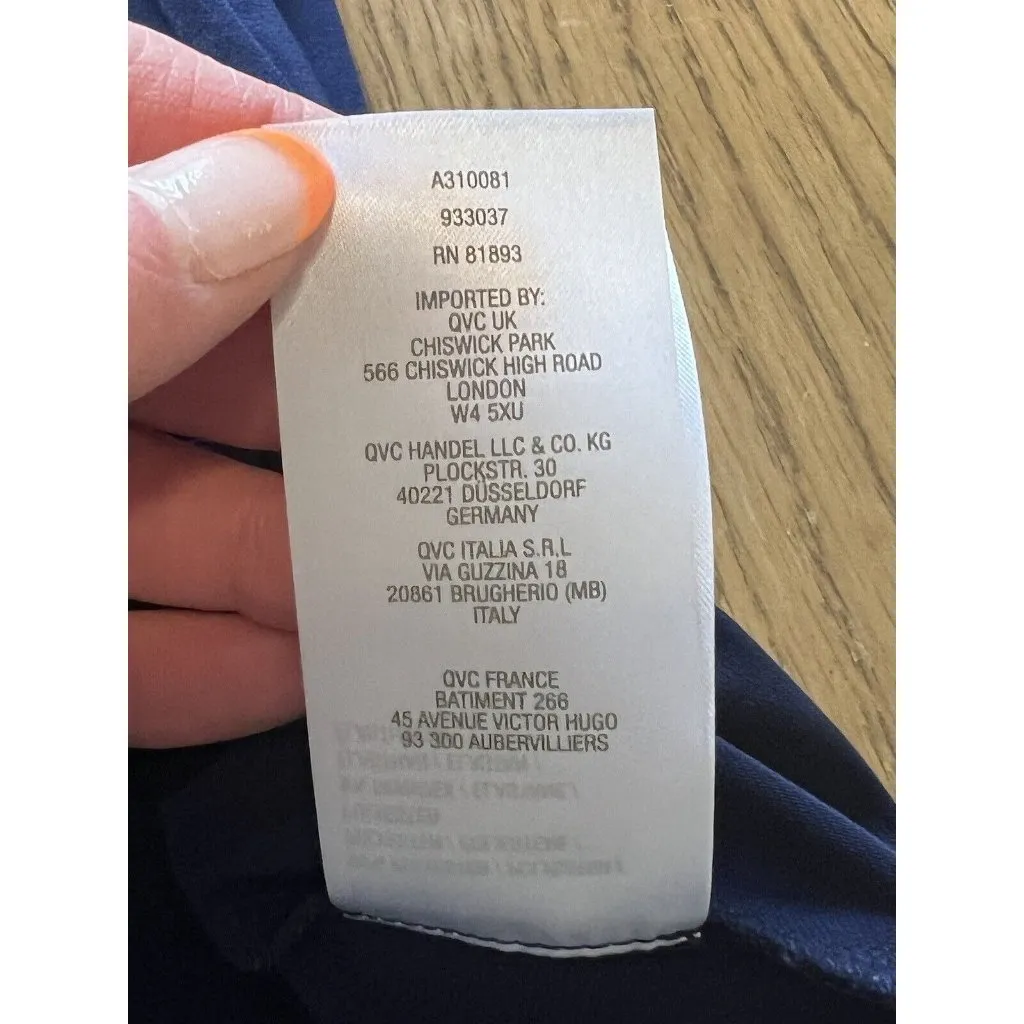 SUSAN GRAVER Artisan Womens Size US 1X Beaded Tunic Shirt Ruffle Shoulders City‎ - Image 16