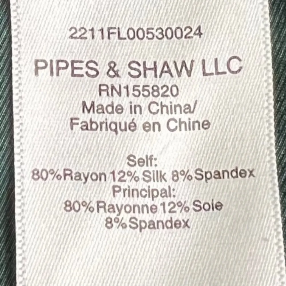 Veronica Beard Herst Satin Velvet Midi Skirt Emerald 8 - Image 12