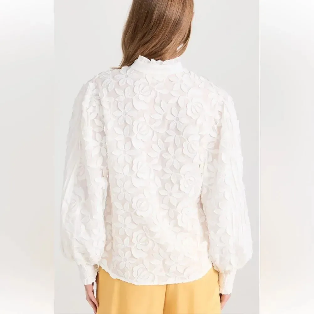 Waimari Magnolia Floral Button - Image 5