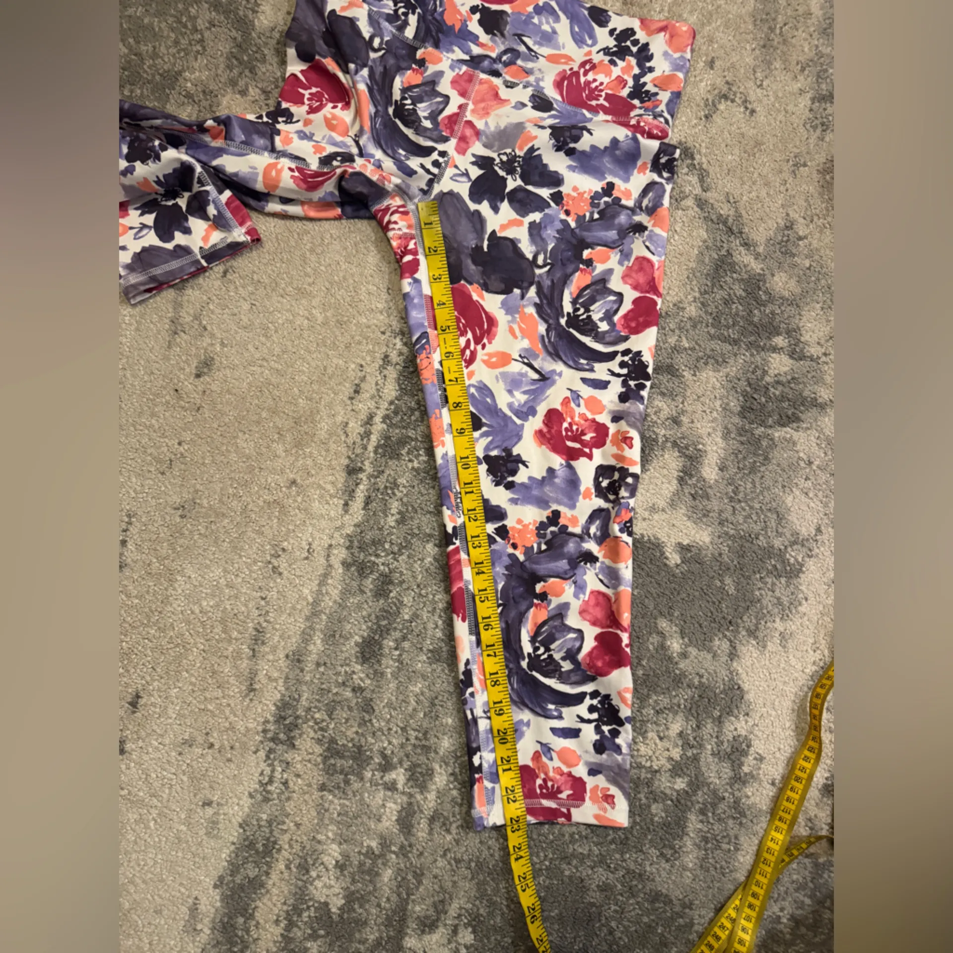 Balance Collections Floral Print Leggings - Image 6