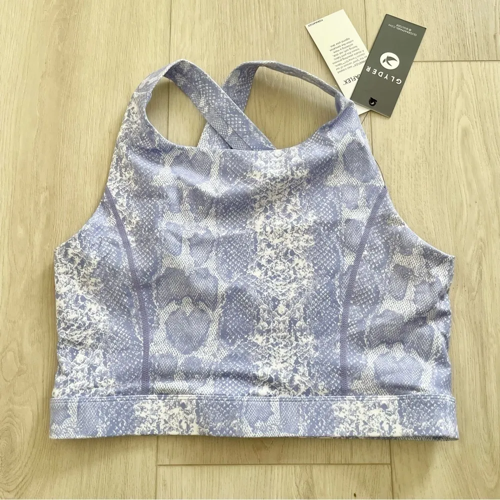 Glyder Full Force Bra Lilac Snake - Image 4