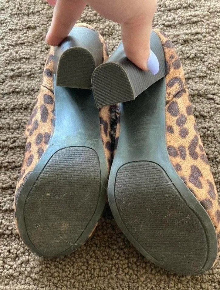 Cheetah Boots Booties - Image 5