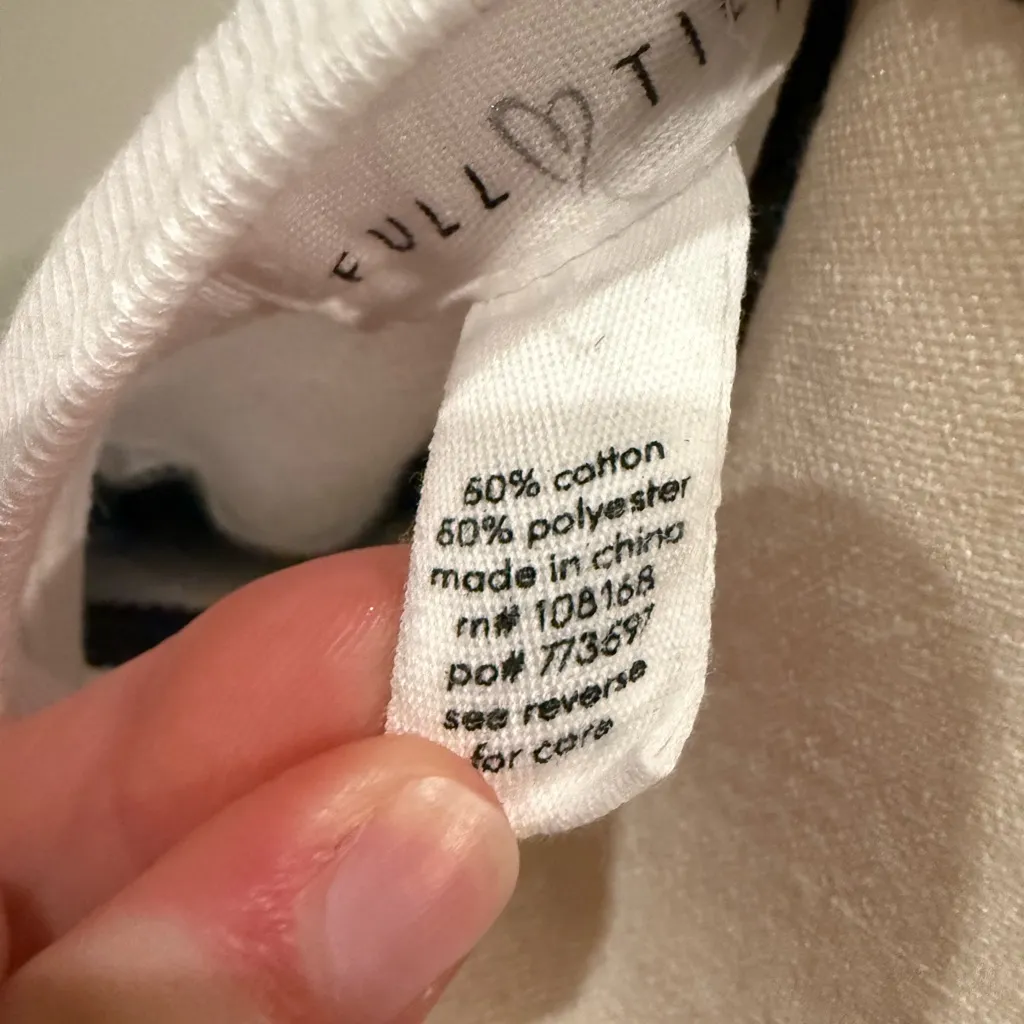 Full Tilt | gray and green crop sweater - Image 3