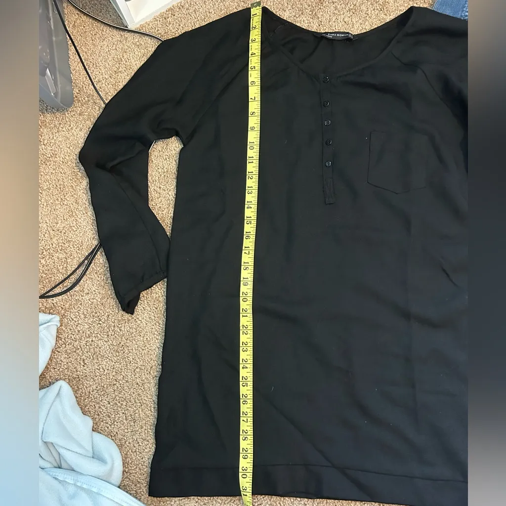 Zara Black dress size medium - Image 6