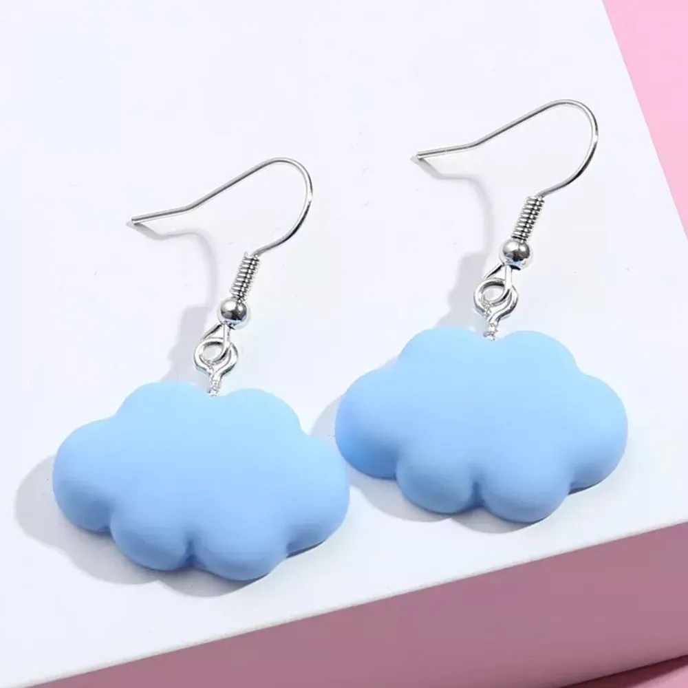 🆕Blue Cloud Charm Dangle Earrings - Image 2