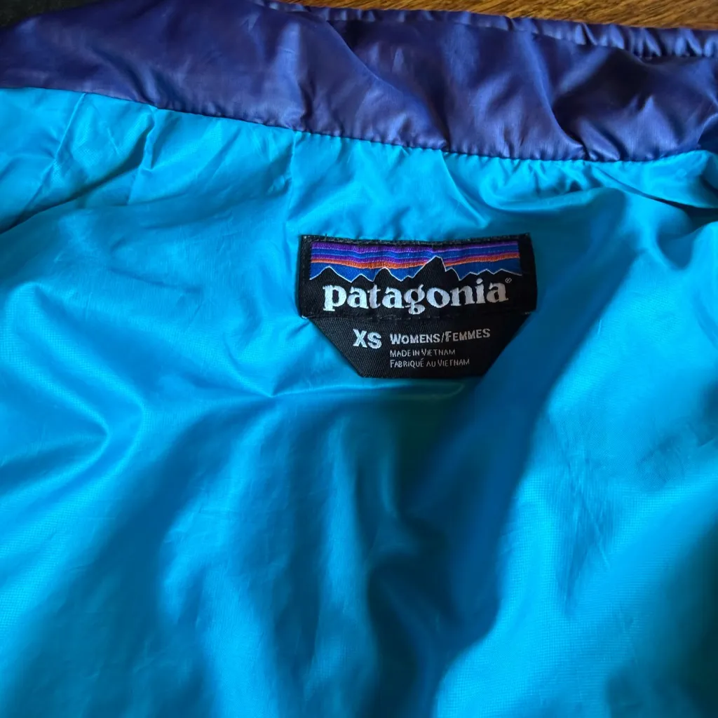 Patagonia Nano Puff vest- blue - Image 3