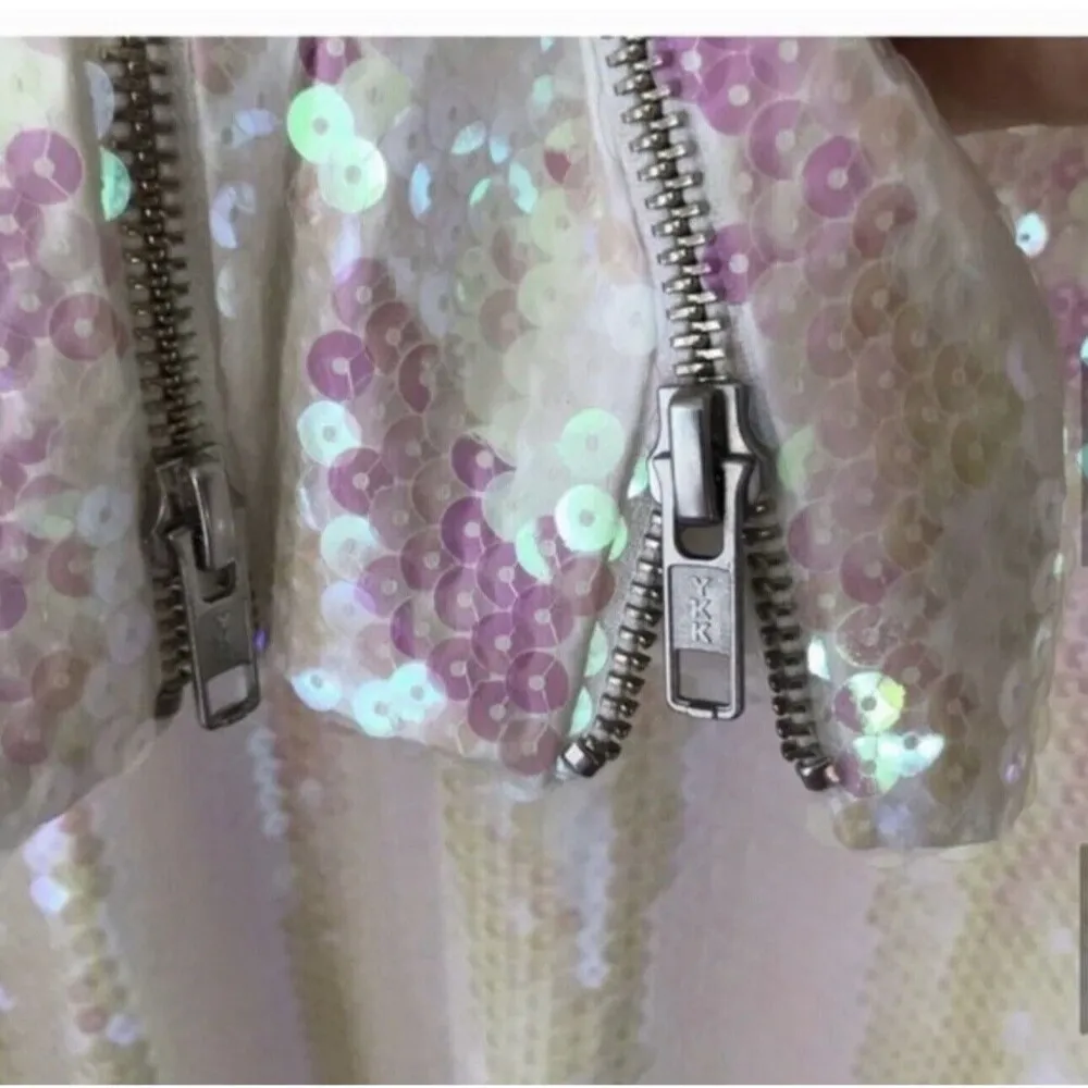 NWOT Alex Perry Dress Size Uk8 White - Image 7